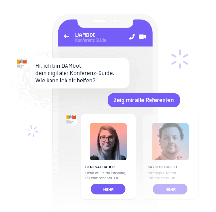 Beispiel Konferenz Guide Chatbot