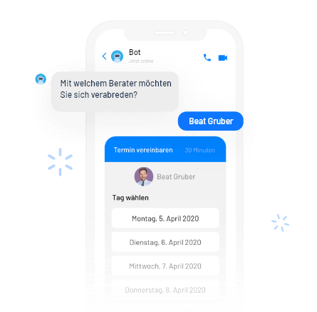 Beispiel Termin Assistent Chatbot