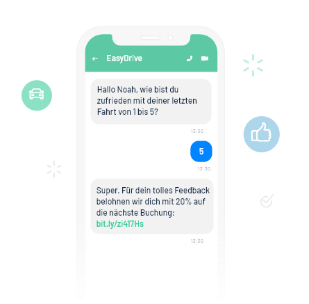 2-Wege-SMS - Terminbestätigungen