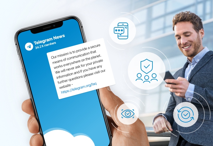 Telegram business